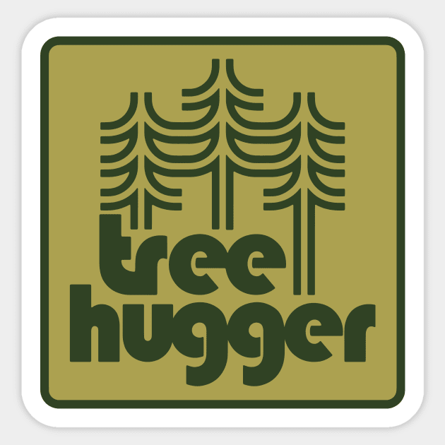 Tree Hugger Sticker by Mark Studio